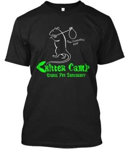 Critter Camp / The Travelin Rat Rescue T T-Shirt Made in the USA Size S to 5XL - Picture 1 of 1