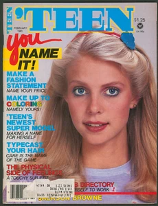 Teen Magazine February 1981 Jackson Browne ~Star Wars~ 1980s Fashion/Clothes - Picture 1 of 6