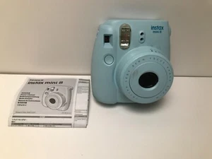 Fujifilm blue instax mini 8 fotocamera pellicola istantanea, testata/funzionante - Foto 1 di 1