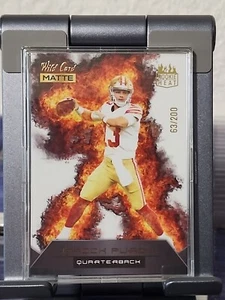 2022 Wild Card Matte Brock Purdy #RHU-26 Rookie Heat /200 - FREE Base Card - Picture 1 of 4