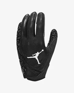 Size S Air Jordan Jet 7.0 Football Receiver Gloves Black White J1007130-091 NWT - Picture 1 of 2