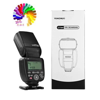 YONGNUO YN730 2.4g GN60 Wireless Camera flash Light Speedlite Canon Nikon Sony - Image 1 of 4