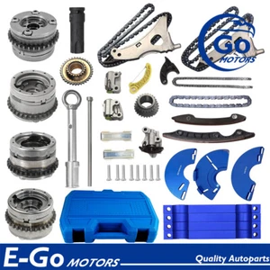 Timing Chain Kit Tool Camshaft Phaser Fit Mercedes Benz SLK350 GLE43 E400 3.5L - Picture 1 of 13