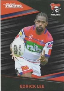 2020 Nrl Traders Platinum Parallel (PS074) Edrick LEE Knights - Picture 1 of 1