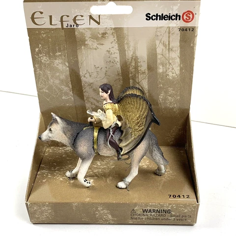 Schleich Bayala Elfen JARO Wolf Rider  70412 BRAND NEW Cover