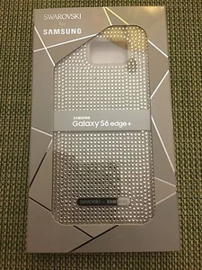 Swarovski For Samsung Galaxy S6 Edge Plus Silver Crystal Phone Cover BRAND NEW - Picture 1 of 2