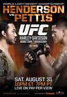 UFC 164 Benson Henderson vs Anthony Pettis (Milwaukee 8/31/2013) Official POSTER