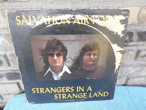SALVATION AIR FORCE - STRANGERS IN A STRANGE LAND 1977 LP RECORD ALBUM MYRRH - Imagen 1 de 15