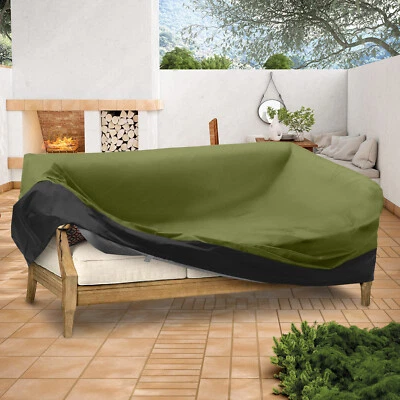 Heavy Duty Patio Sofa Cover, Waterproof Outdoor Furniture Loveseat Couch Cover - Image 1 of 4