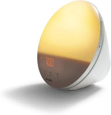 Philips HF3531/01 Wake-Up Light Lichtwecker Sonnenaufgangs-Simulation FM Radio - Bild 1 von 4