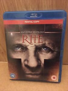 The Rite (Blu-ray, 2011) ANTHONY HOPKINS - Rental Copy