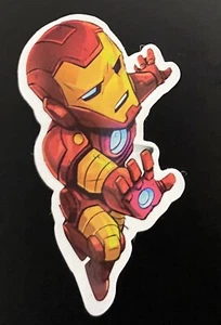 IRON MAN ÜBERWACHUNG MARVEL COMICS AUFKLEBER AVENGERS INFINITY WAR STONES (MCU) - Bild 1 von 2