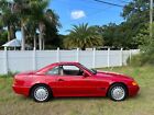 1992 Mercedes-Benz 500SL SL 1992 Mercedes-Benz 500SL Convertible in Red LOW MILES !! MAKE OFFER !!