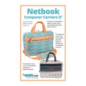 ByAnnie: Netbook Computer Carriers II Sewing Pattern - Picture 1 of 2