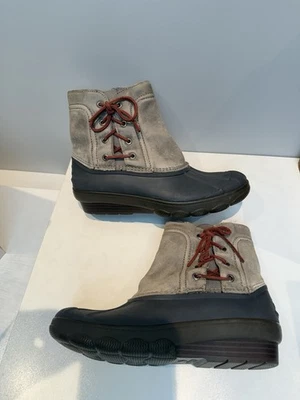 Botas Sperry Wedge a prueba de agua/clima talla 9 para mujer ligeramente usadas Foto 1 de 4