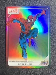 2023 Upper Deck Marvel Platinum #153🔥 SPIDER-MAN COLOR WHEEL 🔥 - Picture 1 of 2