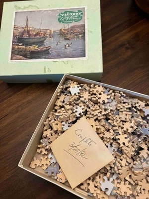 DE COLECCIÓN - Rompecabezas de madera - Rompecabezas de la victoria - Anclaje seguro - COMPLETO Foto 1 de 3