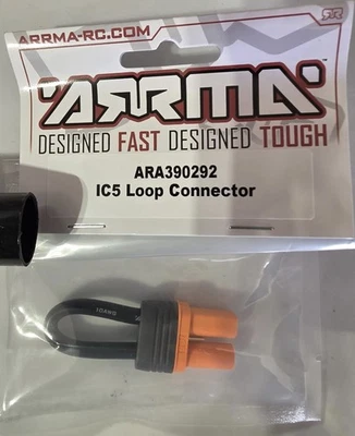 ARRMA IC5 Loop Connector for 4S 6S LiPo Battery Pack in RC Vehicles ARA390292 - Image 1 of 2