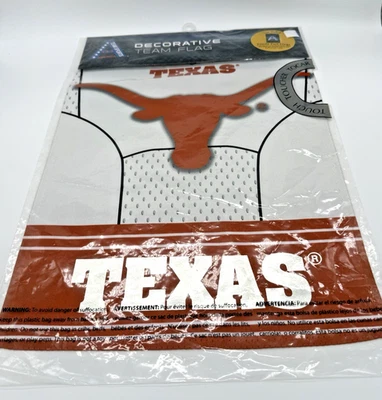 Texas Longhorns Jersey Suede Garden Flag 12.5" x 18" Team Sports NCAA Football - Image 1 of 4