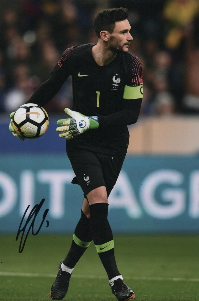 Hugo Lloris Hand Signed Photo A4 12x8 Inch Autograph Includes COA France - Image 1 of 1