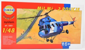 SMER 1/48 Helicopter Mil Mi-2 Police Plastic Model Kit. 0991. New and sealed. - Picture 1 of 3
