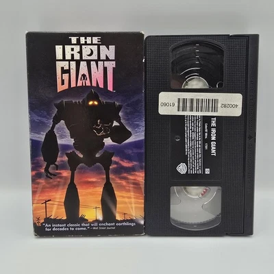 The Iron Giant VHS 1999 Slip Sleeve Blockbuster - Image 1 of 4