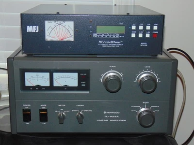 KENWOOD TL-922A HF LINEAR AMPLIFIER EXCELLENT WORKING & COSMETIC CONDITION*NICE* - Image 1 of 4