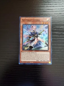 Yugioh Duelist's Advance - Artmage Litera - Súper Raro - DUAD-EN011 - Imagen 1 de 2