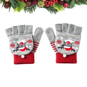 Skiing Mitts Children Children's Mittens Warm Winter Kids Gloves - Picture 1 of 11