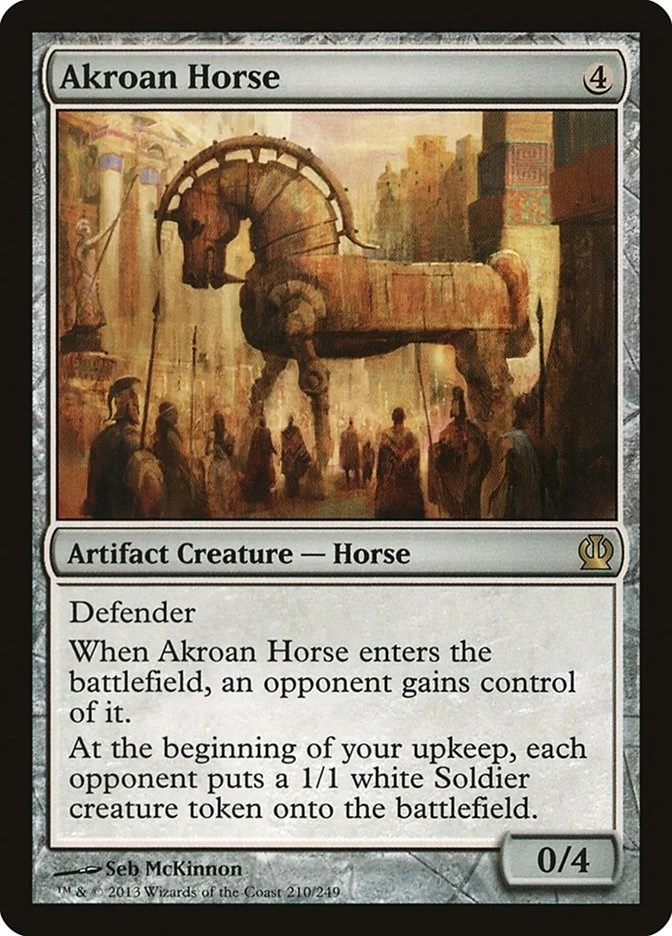 Akroan Horse 210 LP Foil Theros MTG EN - Image 1 of 1