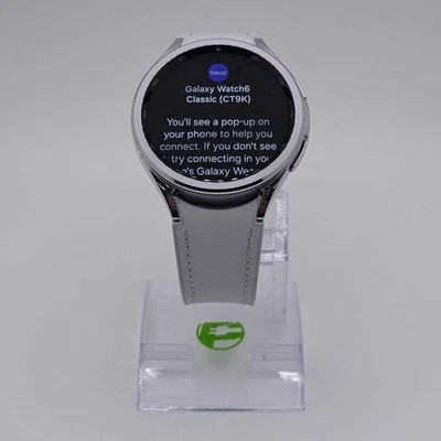 Unlocked Samsung Galaxy Watch6 Classic Aluminum Smartwatch SM-R965U - Image 1 of 4