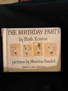 The Birthday Party by Ruth Krauss pictures by Maurice Sendak 1sr ed? - Bild 1 von 10
