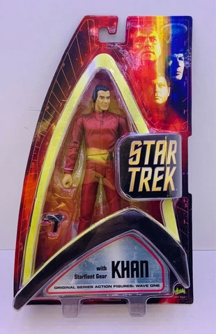 Art Asylum KHAN Wave 1 Action Figure from Star Trek TV Series Cover