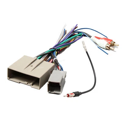 Arnés de cableado de radio de coche de repuesto y cable adaptador de antena para Ford F150 F250 Foto 1 de 4