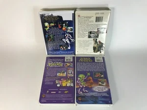 VTG VHS tapes Space Jam Pokemon first Movie 102 Dalmatians Scooby-Doo Alien Inv - Picture 1 of 5