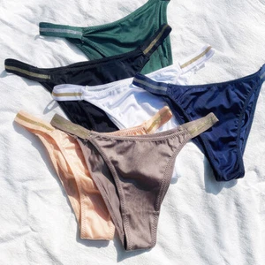 5 Packs Lot Sexy Womens G string Knickers Bikini panties Thongs Underwear Briefs - Picture 1 of 17