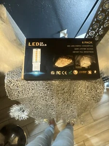 6x pack G9 LED Corn Bulb 4W 6000K 120V Appliance, Lamp and Landscape Lights - Picture 1 of 3