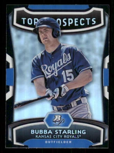 2012 Bowman Platinum Top Prospects #BS Bubba Starling - Picture 1 of 2
