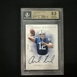 2012 Prime Signatures Autograph Silver Andrew Luck # 243 BGS 9.5 Gem Mint 🔥🔥 - Picture 1 of 2