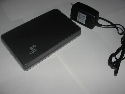 🔥  3COM Wired 5-Port Fast Ethernet Full-Duplex Giga Switch 1000Mbps RJ-45 3CG💯 - Image 1 of 4