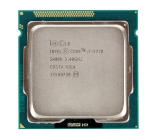 Intel Core i7-3770 Quad-Core SR0PK 3.40GHz CPU Processor Socket - Picture 1 of 1