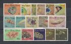 1985 Cocos Keeling Islands Shells/Mulluscs Stamps Set 16 Sg 135/50 Muh