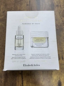 Elizabeth Arden WHITE TEA MICRO GEL CREAM 50 ML + OIL SERUM 15 ML COFANETTO SET - Picture 1 of 4