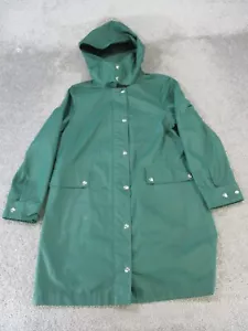 J.Crew Rain Coat Womens Small Green Water Resistant * - Picture 1 of 12