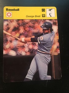 1978 George Brett Baseball Sportscasters Card NM+