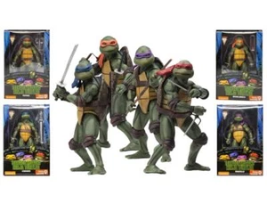 Teenage Mutant Ninja Turtles 1990 Movie 7" Figures Set of 4 TMNT B9 - Bild 1 von 4
