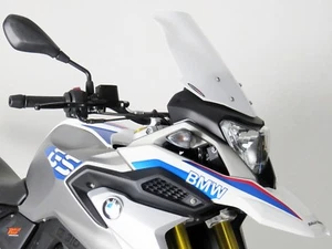 BMW G310GS 17-18 BLANCO 370MM ALTO PANTALLA ABATIBLE/TOURING - Imagen 1 de 3