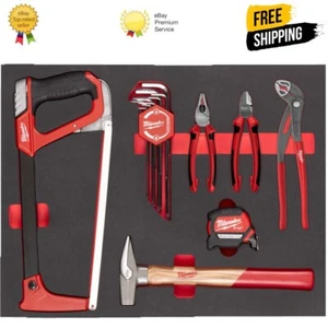 Milwaukee 15pc General Tooling Foam Insert Set - Saw/Hammer/Pliers. - 4932493257 - Picture 1 of 3
