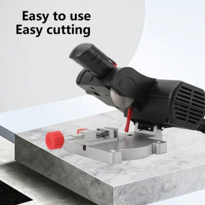 Mini Mitre Saw Chop Saw Wood Metal Plastic Cutting Table Cutting Saws 220V - Image 1 of 4