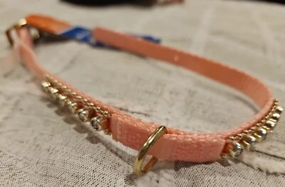 Collar con joyas Petco para perros pequeño 3/8" de ancho por 12" de largo NUEVO envío gratuito Foto 1 de 4